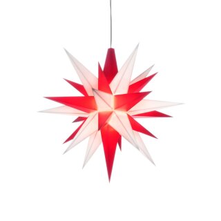 Herrnhut christmas star white/red