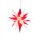 Herrnhut christmas star white/red