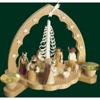 Richard Glässer candlestick christi nativity