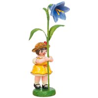 Hubrig flower kid - flower girl with bluebell