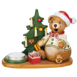 Hubrig smoker miniature Teddys christmas presents