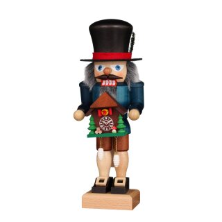 Christian Ulbricht nutcracker black forest guy with cuckoo clock