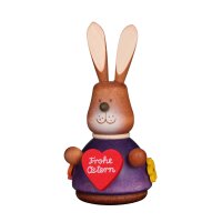 Christan Ulbricht teeter man rabbit with heart 