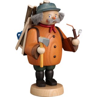 Smoker forest worker of Seiffen folk art eG