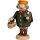 Smoker mushroom collector of Seiffen folk art eG