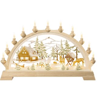 Taulin candle arch ranger house colored