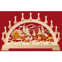 Taulin candle arch ranger house colored