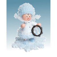 Kuhnert snowflake with tambourine