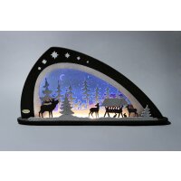 Weigla candle arch LED forest animals 