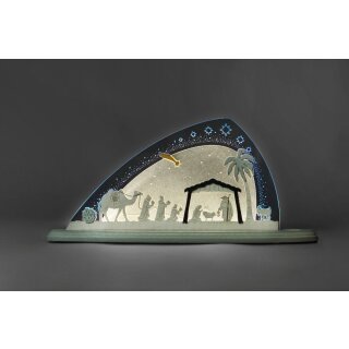 Weigla candle arch Christi nativity