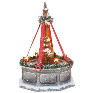 Hubrig Winterkind Stadtbrunnen