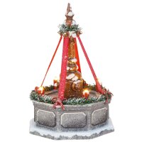 Hubrig winter kids city fountains - electric illuminated 