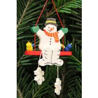 Christian Ulbricht tree decoration snowman on the swing