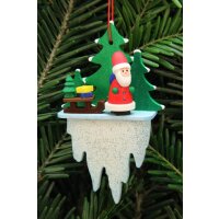 Christian Ulbricht tree decoration Santa Claus on icicles