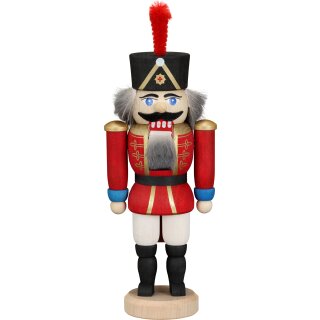 Seiffener Volkskunst eG nutcracker Husar red