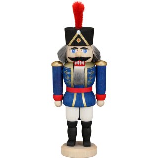 Seiffener Volkskunst eG nutcracker Husar blue