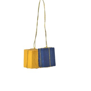 KWO tree decoration packages yellow/blue