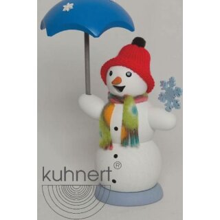 Kuhnert smoker snowman with umbrella