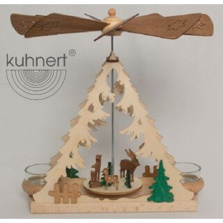 Kuhnert tealight pyramid with wild animals