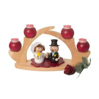 Kuhnert candle arch / 4 candles red