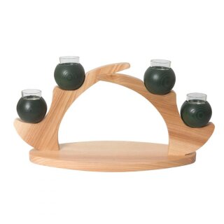 Kuhnert candle arch/ 4 candles green
