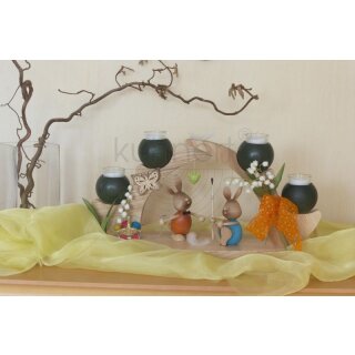 Kuhnert candle arch/ 4 candles green