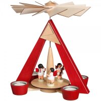 Schalling tealight pyramid with angels