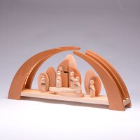 Rauta modern candle arch with tree assembly