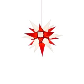 Herrnhut christmas star white/red