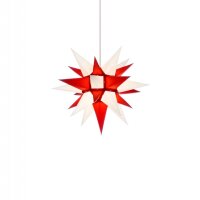 Herrnhut christmas star white/red