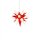 Herrnhut christmas star white/red