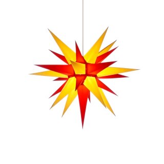 Herrnhut christmas star yellow/red