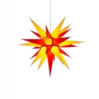 Herrnhut christmas star yellow/red