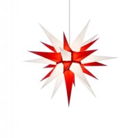 Herrnhut christmas star white/red