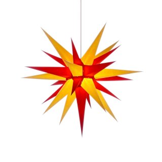 Herrnhut christmas star yellow/red