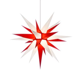 Herrnhut christmas star white/red