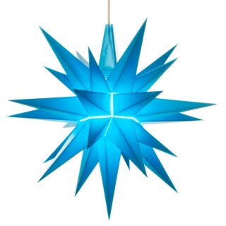 Herrnhut christmas star blue