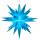 Herrnhuter Weihnachtsstern blau aus Kunststoff Ø13cm