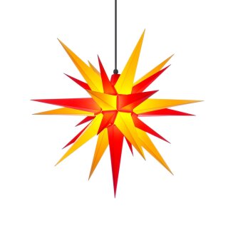 Herrnhut christmas star A7 yellow/red