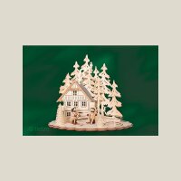 Tietze tealight holder ski cottage 