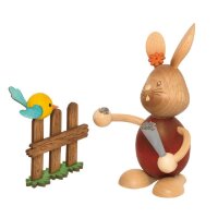 Kuhnert easter bunny Stupsi with bird