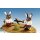 Knuth Neuber rabbit couple on base small colored
