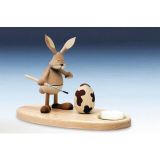 Knuth Neuber tealight holder rabbit standing nature