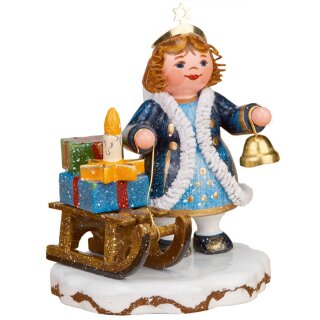 Hubrig winter kids Heavens kid ringing bell