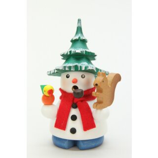 Ulbricht smoker snowman with tree