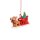 Christian Ulbricht tree decoration Santa Claus with reindeer sleigh