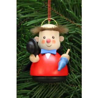 Christian Ulbricht teeter man tree decoration Arthur the angel