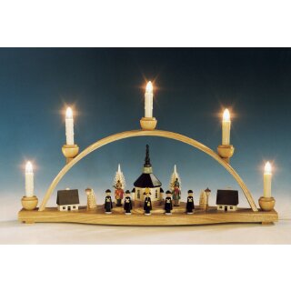 Knuth Neuber candle arch church with lantern kids colored