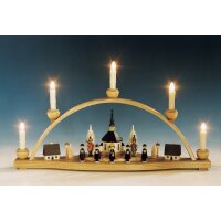 Knuth Neuber candle arch church with lantern kids colored 