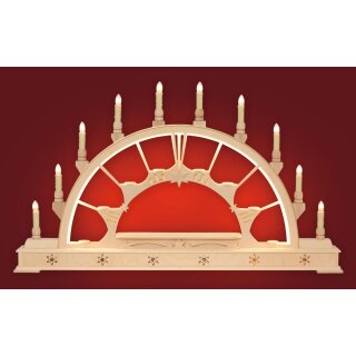 Seidel candle arch angel with LED lighting